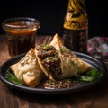 Unique Veggie Empanadas With Imperial Stout Twist