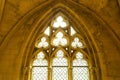 Unique view at this Gothic window