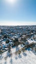 Unique view of winter in Harrogate