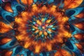 Unique Visual Masterpiece Abstract Art Kaleidoscope image generated by Ai