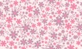 Unique Wallpaper For Valentine, With Cute Pink Floral Pattern Background Design