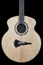 Uniquely Shaped Acoustic Guitar - Spruce top, rosewood bridge