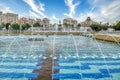 Unirii Square, Bucharest City Center, Romania Royalty Free Stock Photo