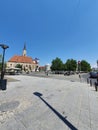 Unirii square in Cluj-Napoca Romania
