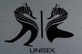 Unisex toilet sign Royalty Free Stock Photo