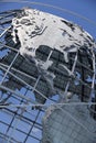 Unisphere in Fushing Meadows Corona Park, Queens - New York Royalty Free Stock Photo