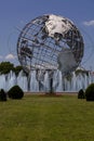 Unisphere in Fushing Meadows Corona Park, Queens - New York Royalty Free Stock Photo