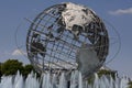 Unisphere in Fushing Meadows Corona Park, Queens - New York Royalty Free Stock Photo