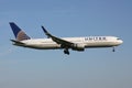 United Airlines Boeing 767-300 Royalty Free Stock Photo