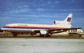 United Airlines Lockheed L-1011-500 N510PA CN 1194 . Taken in June 1988 .