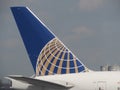United airlines plane tail