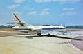 UNITED AIRLINES Sud SE-210 CARAVELLE VIR N1018U CN 103 . Royalty Free Stock Photo