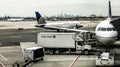 United Airlines Terminal at Newark Liberty International Airport Royalty Free Stock Photo