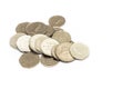 United Arab Emirates cash and coins