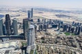 United Arab Emirates, Dubai, Downtown Dubai seen from Burj Khalifa Royalty Free Stock Photo