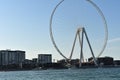 United Arab Emirates, Dubai, ferris wheel in Dubai Marina.