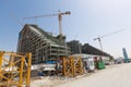 United arab Emirates, Dubai,06/07/2015, Viceroy Hotel development building site on the Palm, Dubai Royalty Free Stock Photo