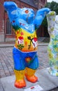 The United Buddy Bears exhibition on display on the Dome Square