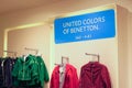 United Colors of Benetton Royalty Free Stock Photo