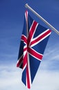 United Kingdom flag Royalty Free Stock Photo