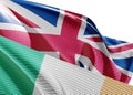 United Kingdom and Ireland flags