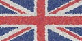 United kingdom mosaic Royalty Free Stock Photo