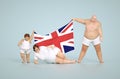 United kingdom obesity concept