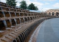 UNITED KINGDOM, SHEFFIELD- JUNE, 21, 2019: The Water Fountain at the Sheaf Square with the railway station