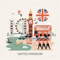 United Kingdom travel concept