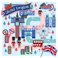 United Kingdom travel map