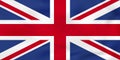 United Kingdom waving flag. UK national flag background texture Royalty Free Stock Photo