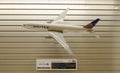 United model airplane decorated at Tokyo International Airport