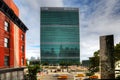 United Nations building in New York Royalty Free Stock Photo