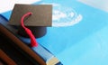 United nations education. close up Royalty Free Stock Photo