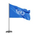 United Nations Flag Royalty Free Stock Photo