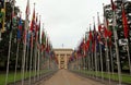 The United Nations,Geneva, Switzerland. Royalty Free Stock Photo