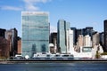 United Nations headquarters - New York City Royalty Free Stock Photo