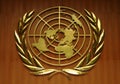 United Nations Logo Royalty Free Stock Photo