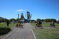 United Nations Park in Buenos Aires. Argentina