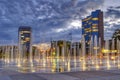 United-Nations place, Geneva, Switzerland, HDR Royalty Free Stock Photo