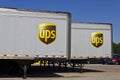 United Parcel Service Location II Royalty Free Stock Photo