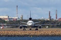 United Parcel Service UPS McDonnell Douglas MD-11F cargo aircraft at Sydney Airport Royalty Free Stock Photo