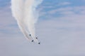 The United States Air Force Thunderbirds performing at the Bethpage airshow on Long Island New York.