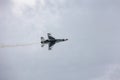 The United States Air Force Thunderbirds performing at the Bethpage airshow on Long Island New York.