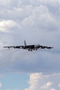 United States Air Force USAF Boeing B-52H Stratofortress strategic bomber aircraft 61-0015 from Barksdale Air Force Base on ap