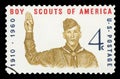 US - Postage Stamp Royalty Free Stock Photo