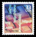 US - Postage Stamp Royalty Free Stock Photo