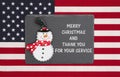 United States of America military holiday message