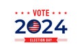 2024 United States of America presidential election vote banner