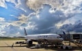 United States of America-Texas, Austin, September 2015. The aircraft united airlines at the airport in Austin, September 2015